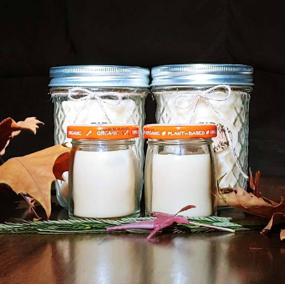 Organic ✨️Cedarwood Candles Set of 4 - Picture 8 of 8